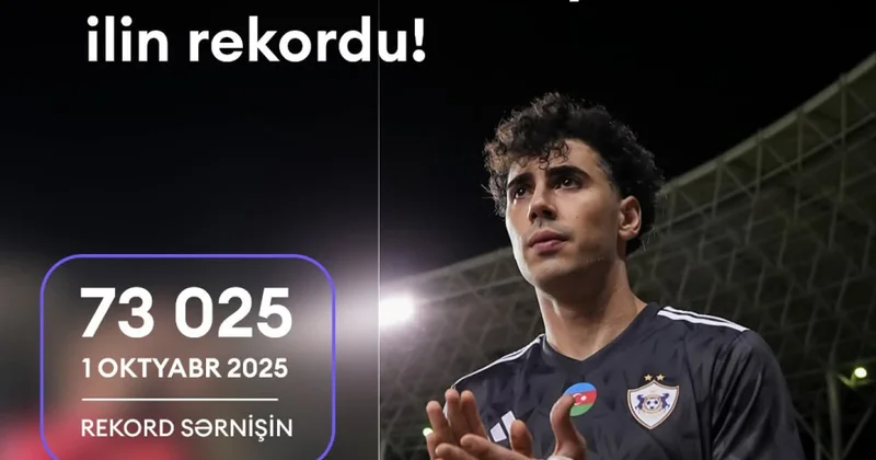Qarabağ Kopenhagen oyunu günü metronun “Gənclik” stansiyasında ilin rekord nəticəsi qeydə alınıb