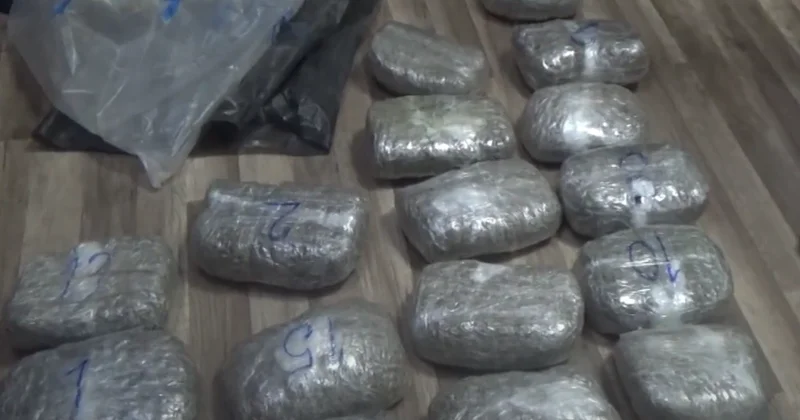 Bakıda keçmiş məhkumdan 20 kq narkotik aşkarlanıb