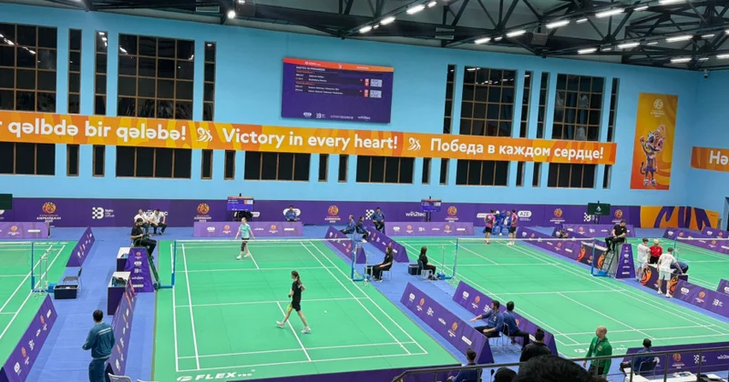III MDB Oyunları: Azərbaycanın badminton millisi 3 cü yeri tutub