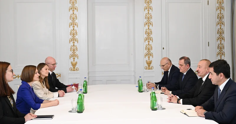 Azərbaycan Prezidenti İlham Əliyev Kopenhagendə Moldova Prezidenti ilə görüşüb