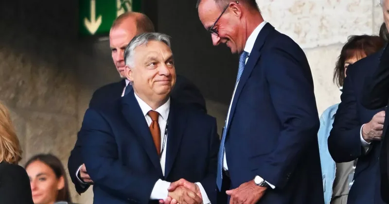 Bloomberg: Мерц раскритиковал Орбана на саммите ЕС