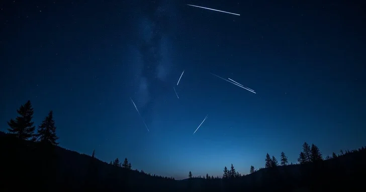 Ночное небо зажжется огнями: в Азербайджане можно будет наблюдать метеоритный дождь