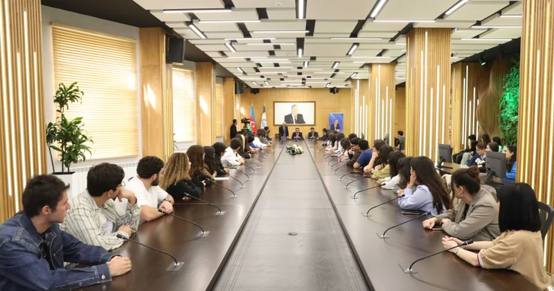 BDU da “Heydər Əliyev mühazirələri” layihəsinin növbəti görüşü keçirilib