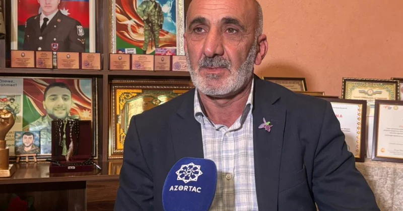 “Qəhrəman üçün ağlamazlar” şəhid atası
