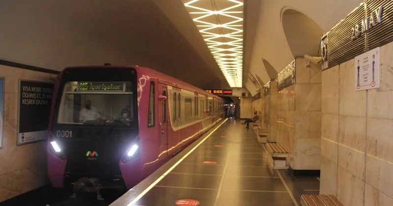 Bakı metrosundan istifadə edənlərin sayı açıqlandı
