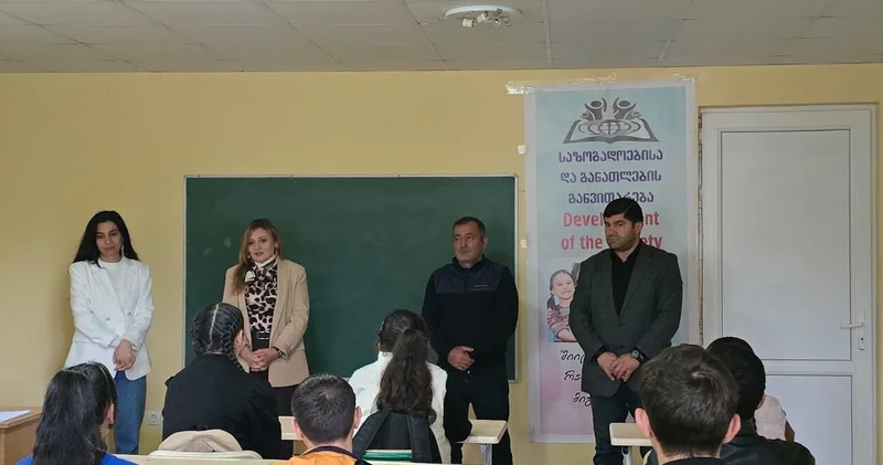 Dmanisidə Vətən müharibəsi şəhidlərinə həsr olunan inşa müsabiqəsi keçirilib