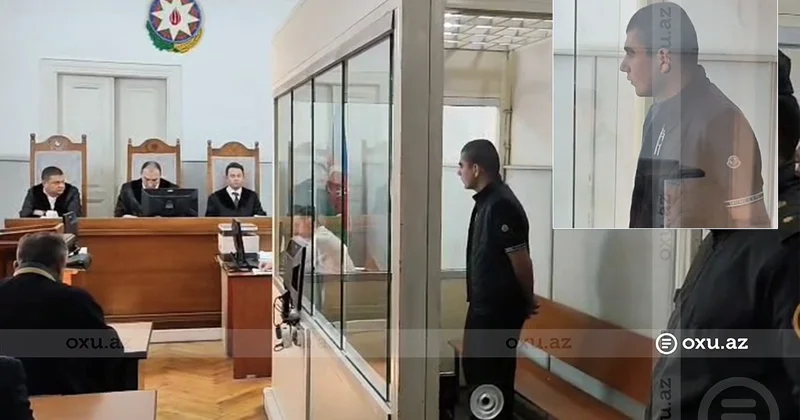 Qonşusunun qətlində təqsirləndirilən 18 yaşlı gənc hadisəyə görə peşman olmadığını deyib