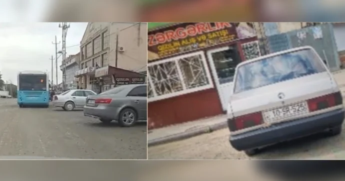Avtobus dayanacağı yoxdur, amma sürücüyə cərimə yazılıb ŞİKAYƏT FOTO VİDEO