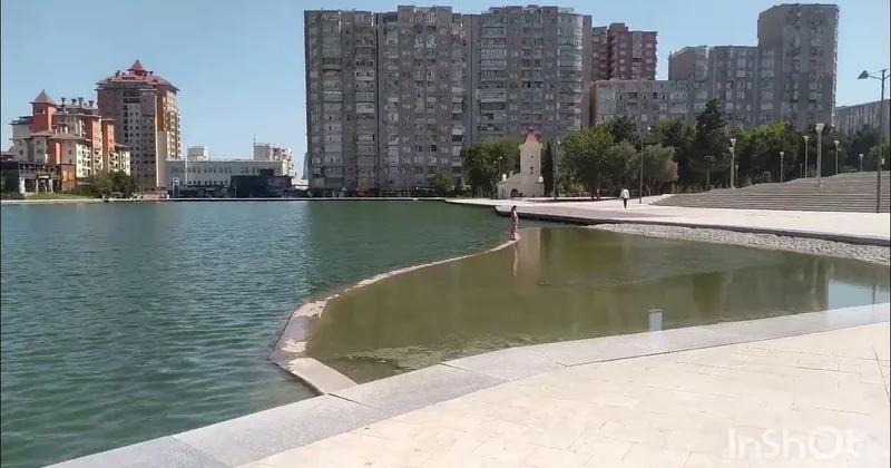 Dədə Qorqud parkında təhlükəli VƏZİYYƏT VİDEO