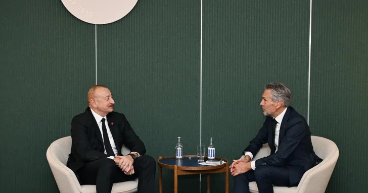 Президент Ильхам Алиев встретился с премьер министром Нидерландов в Копенгагене