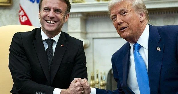 Makron və Tramp qlobal enerji vəziyyətini müzakirə ediblər
