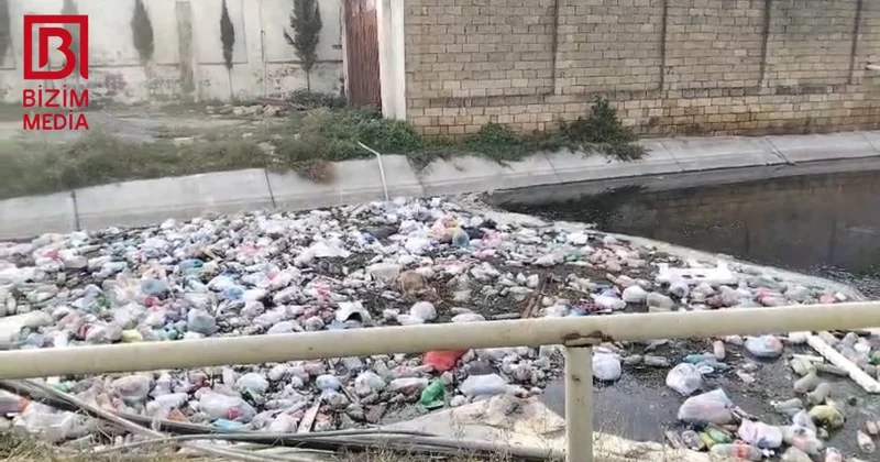 Zibil poliqonuna çevrilmiş Novxanı kanalı Antisanitar vəziyyət nə vaxt həllini tapacaq? VİDEO