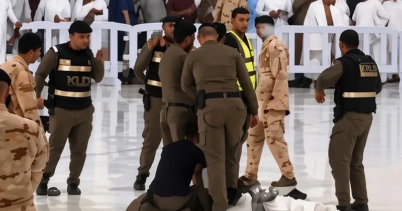 Məkkədə bomba həyəcanı (Video)