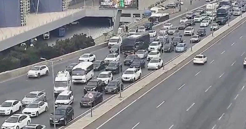 Hazırda Bakıda sıxlıq qeydə alınan yollar açıqlanıb