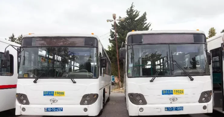 Bu marşrutun avtobusları qeybə çəkildi : Sakinlər əlacsız qaldı VİDEO