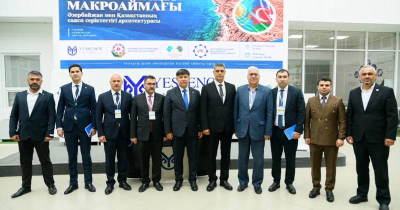 Xəzər dənizi və Orta Dəhliz: Aktau şəhərində Azərbaycan Qazaxıstan forumu keçirilib