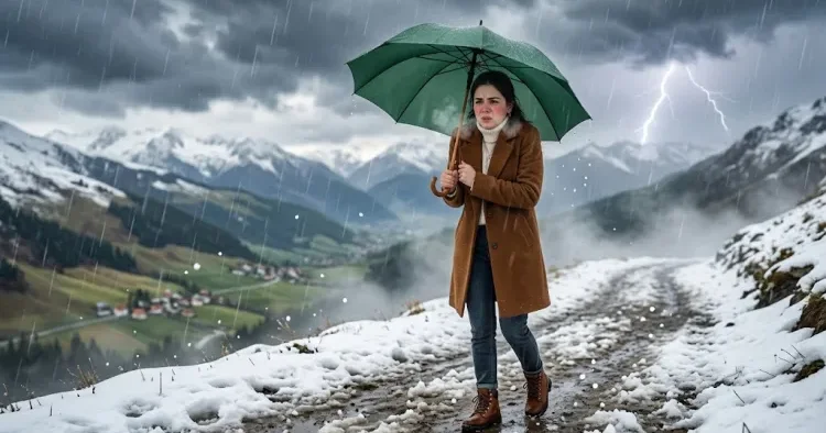Hava dəyişir: Yağış, dolu, qar... Sabahın HAVASI