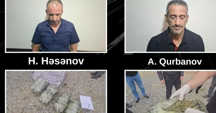 Qaxda 7 kq narkotik aşkarlandı