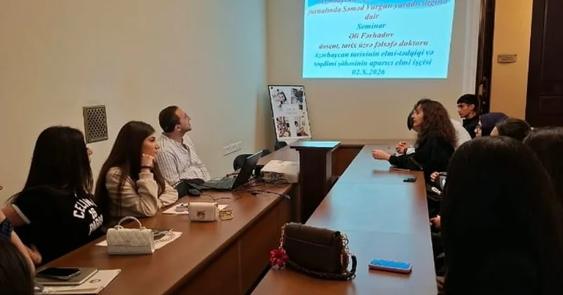 Muzeydə Səməd Vurğun yaradıcılığına həsr olunmuş elmi seminar