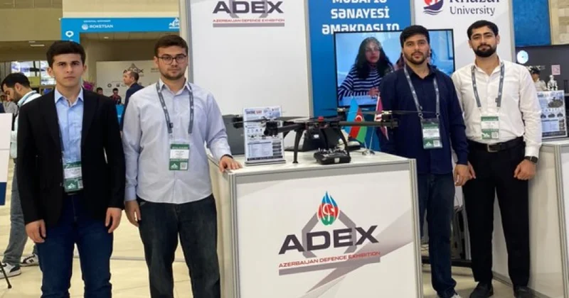 Xəzər Universiteti “ADEX 2026” sərgisində iki mühəndislik layihəsi ilə təmsil olunub