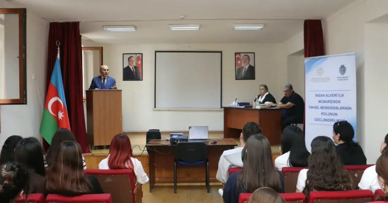 ADPU da insan alveri ilə mübarizəyə aid seminar təşkil olunub