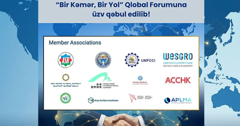 Azərbaycan Sahibkarlar Konfederasiyası “Bir kəmər, bir yol” Qlobal Forumuna üzv qəbul edilib