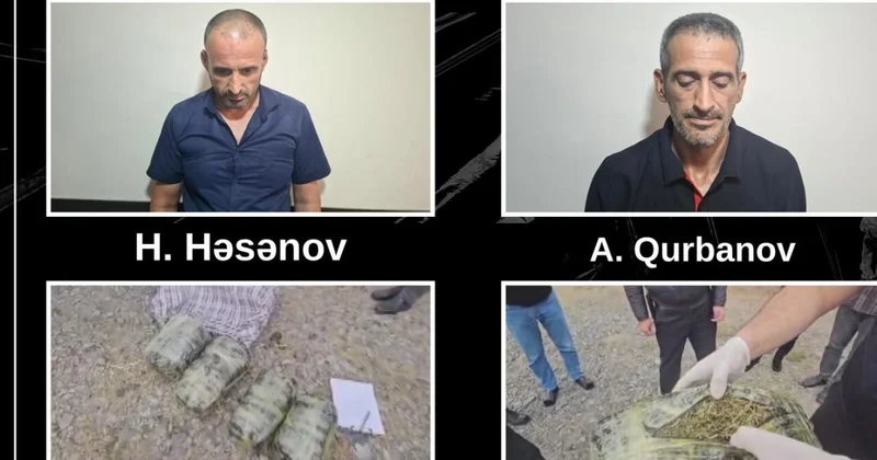 Qaxda 7 kiloqramdan artıq narkotik aşkarlandı: İki nəfər saxlanıldı