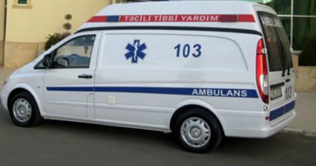 43 yaşlı kişi təcili yardım mərkəzinin həyətində öldü