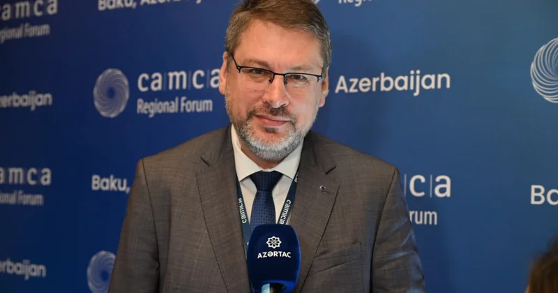 Eduards Stiprays: CAMCA Xəzər və Cənubi Qafqaz üzərindən ticarətin genişləndirilməsi üçün yeni imkanlar yarada bilər
