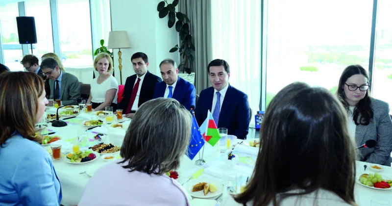 Hikmət Hacıyevin Avropa İttifaqı Şurasının heyəti ilə görüş barədə paylaşımı
