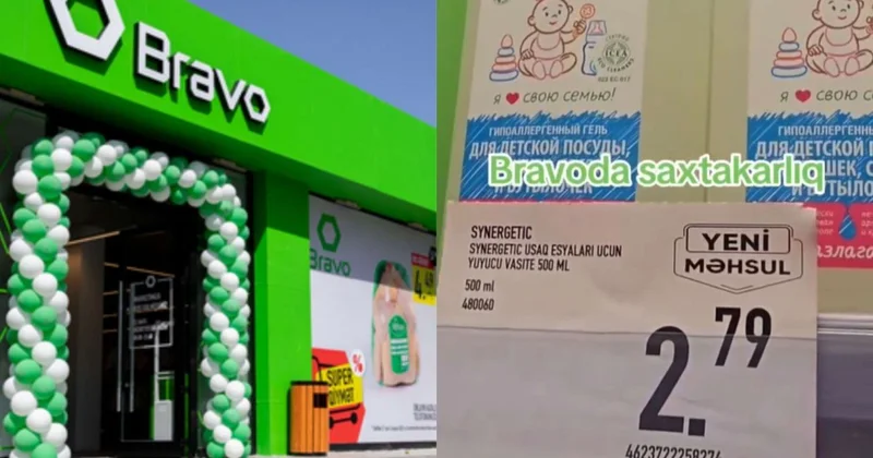"Bravo”da məhsulun qiyməti kassaya gedənə qədər artır ŞİKAYƏT/VİDEO