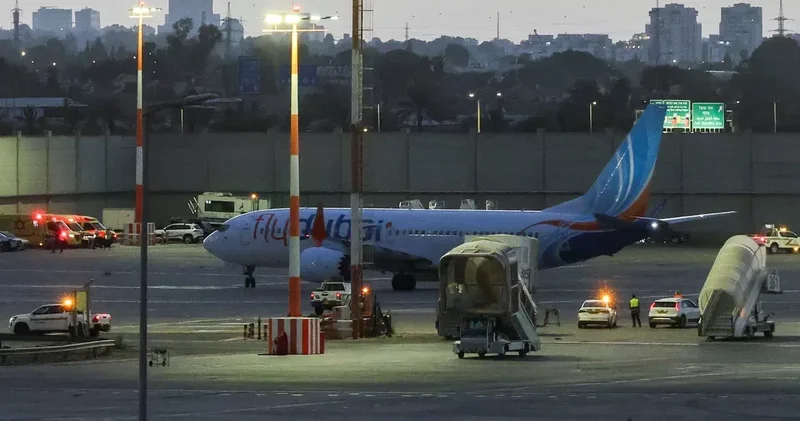 Что творилось на борту Flydubai? Новые кадры