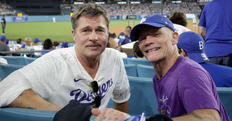 Bred Pitt yenidən bığ saxlayıb…