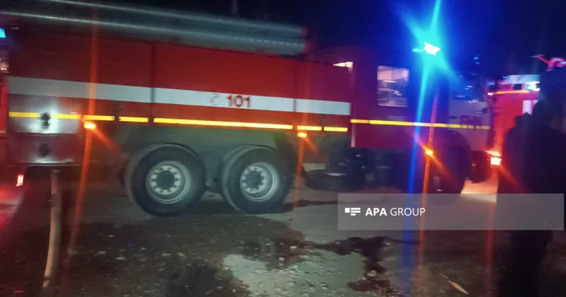 Tovuzda fərdi yaşayış evində başlayan yanğın söndürülüb FOTO YENİLƏNİB 2