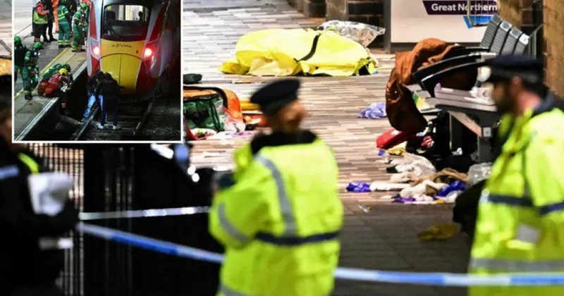 İngiltərədə qatarda bıçaqlı hücum: 10 nəfər yaralanıb