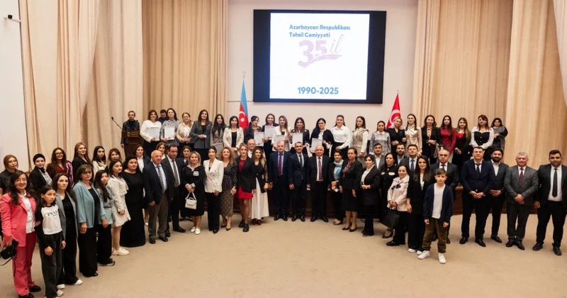 Təhsil Cəmiyyətinin 35 illik yubileyi qeyd olunub