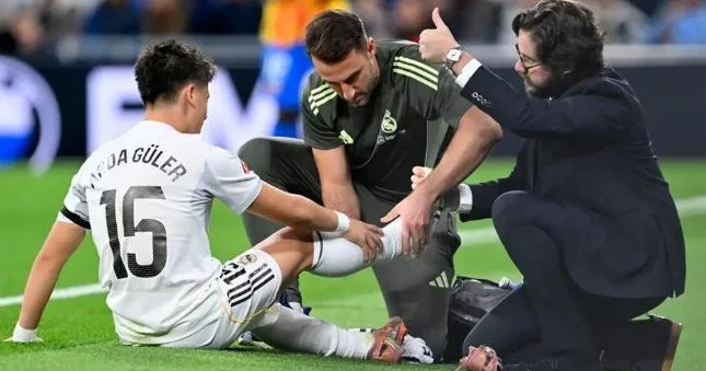 Ötən gecə zədələnən Arda Gülerin durumu necədir?