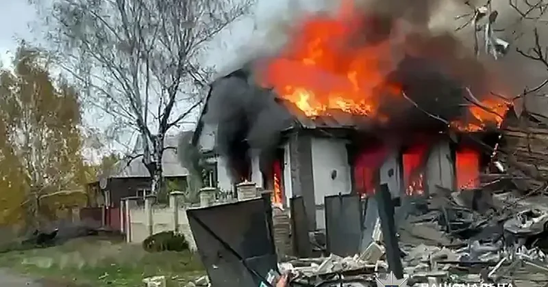 Rusiyanın Donetskə zərbələri nəticəsində beş nəfər həlak olub, vilayət elektriksiz qalıb