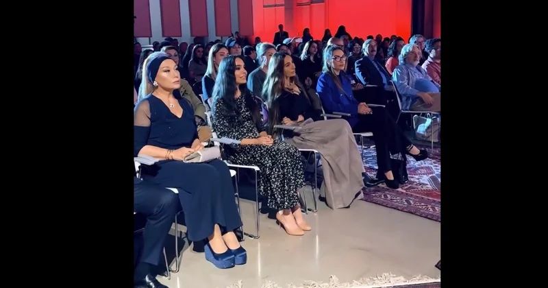 Лейла Алиева показала кадры презентации проекта Дыхание единство слова и звука Minval Politika