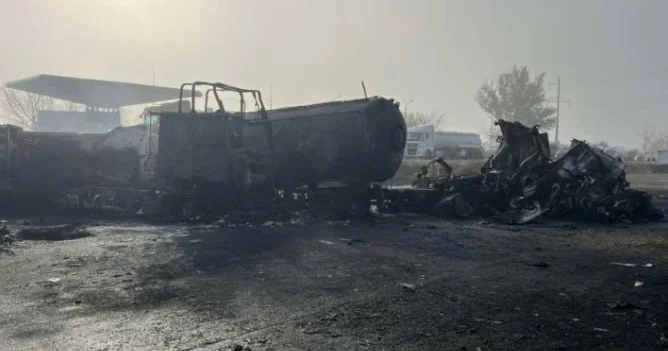 Odessaya dron hücumu 2 ölü, 2 yaralı var FOTO