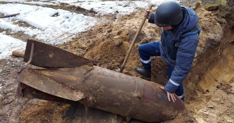 В Эстонии нашли авиабомбу времен войны