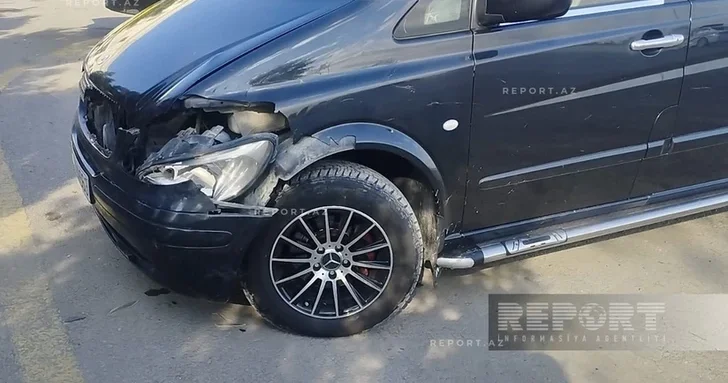 В Кюрдамире микроавтобус наехал на стадо овец, погибло 10 животных