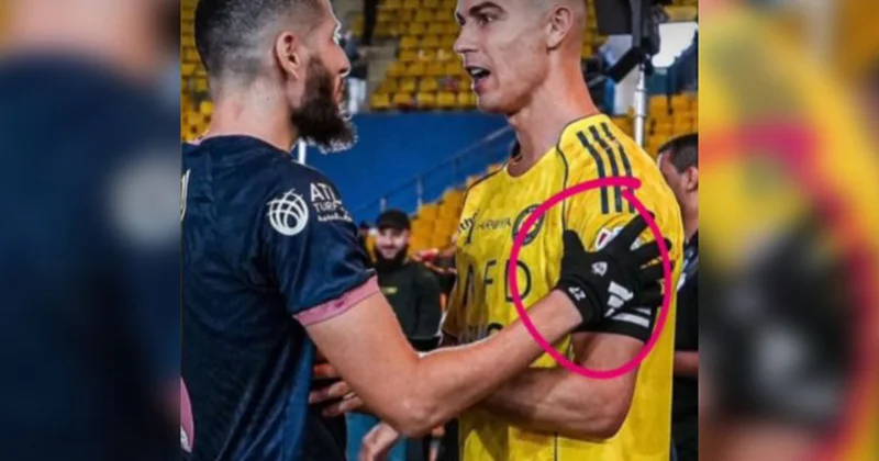 Toral Ronaldoya toxunan əlcəklərini paylaşdı Foto