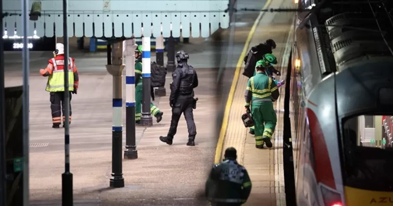 Поножовщина в британском поезде, девять человек в тяжелом состоянии