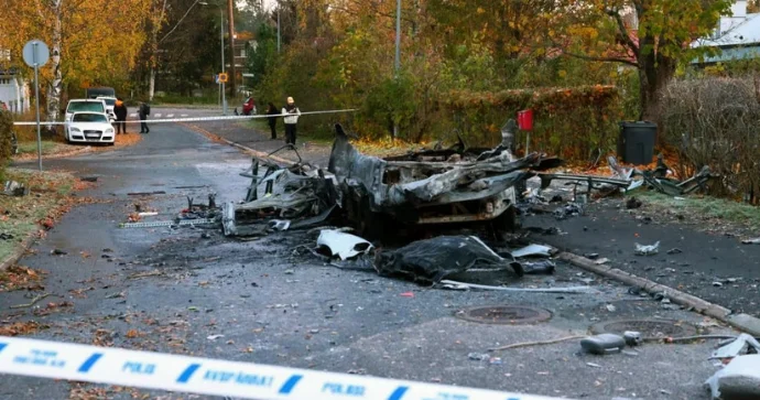 Mikroavtobus partladı 2 nəfər öldü