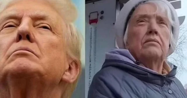 Trampın “şirin qadın versiyası” Permdə görüntülənib...