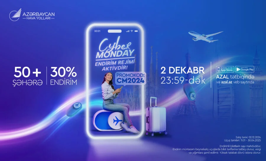 AZAL Cyber Monday kampaniyası ilə endirimlərə davam edir