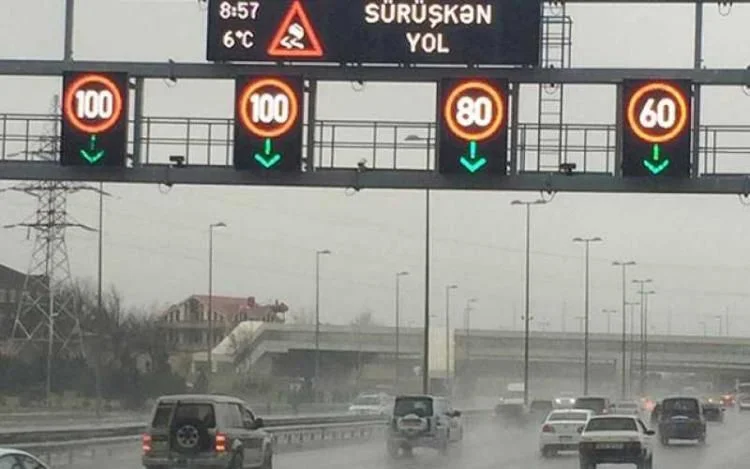 Hava Limanı yolunda sürət həddi endirildi KONKRET