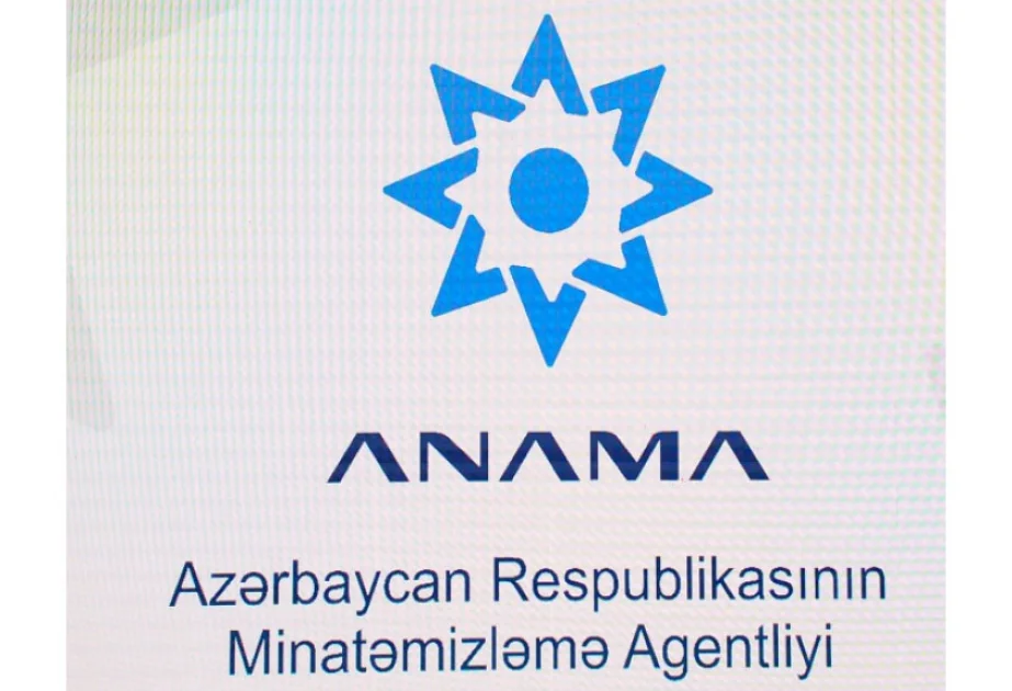 ANAMA: Ötən ay 4 min 707,4 hektar ərazi mina və partlamamış hərbi sursatdan təmizlənib AZƏRTAC