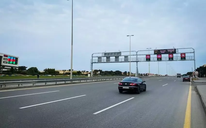 Zığ dairəsi Hava Limanı yolunda sürət həddi bərpa olunub